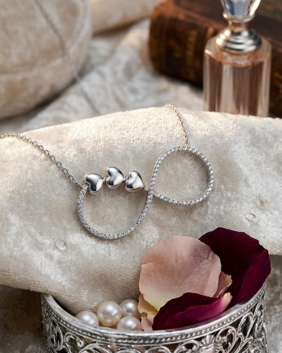TM01 CZ. Infinti Tanmaniya Necklash