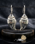E06 Black Spinal & CZ. Shell Eyring