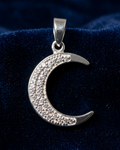 P12 CZ. C later Pendant Necklace