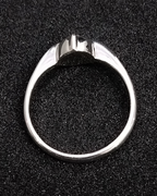 R03 CZ. Diamond Luking Close Setting Ring