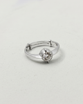 R04 CZ. Diamond Luking Close Setting Ring