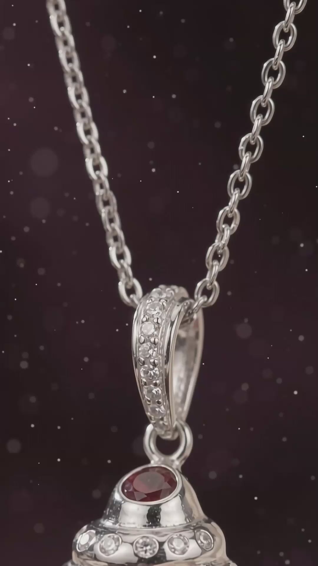 P04H Black Spinal & CZ. Shell Pendant Necklash