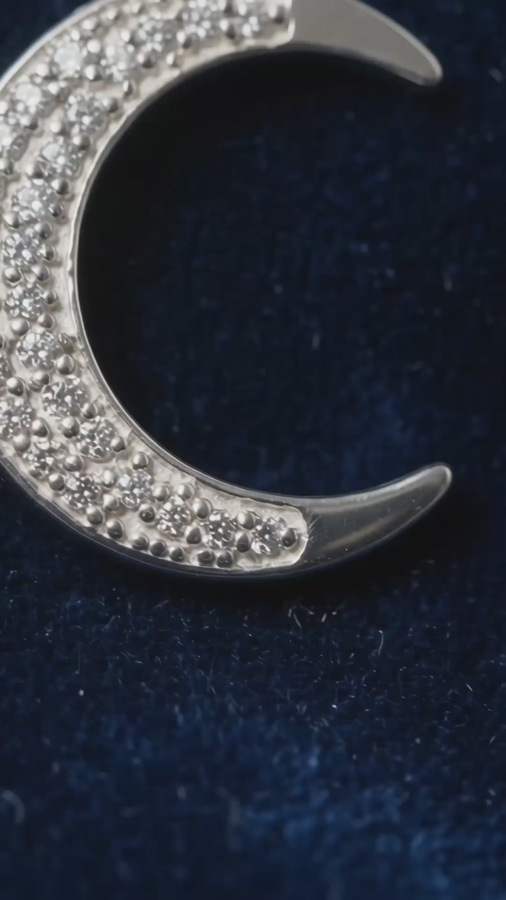 P12 CZ. C later Pendant Necklace