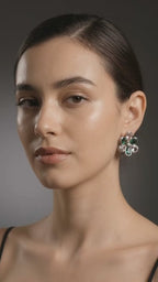 HT02 CZ. Pears Stud